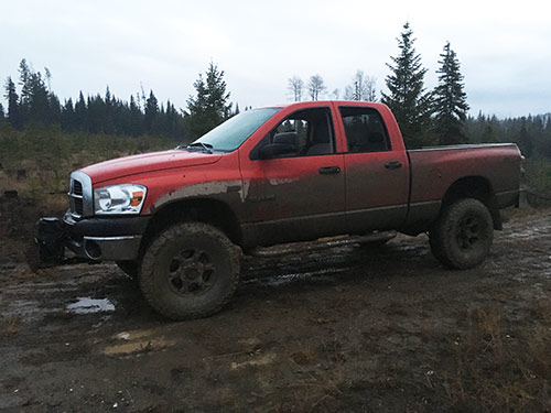 Courtenay spring and welding truck